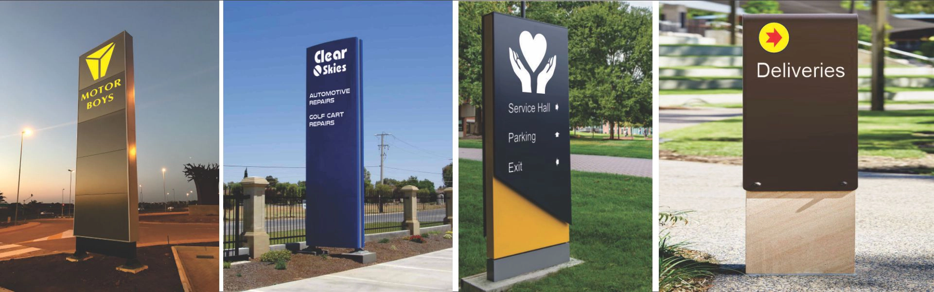 Premium signage
